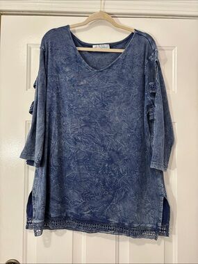 Bleu Bayou brand tunic Size XL-1X